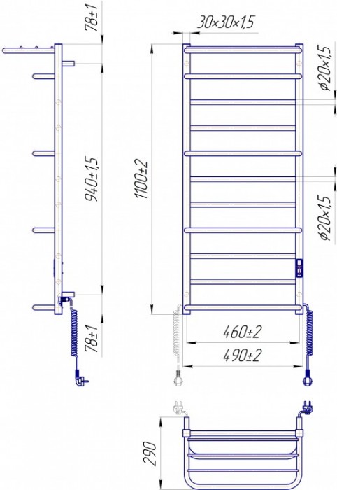 MARIO Luxor-I 500x1100 TR K