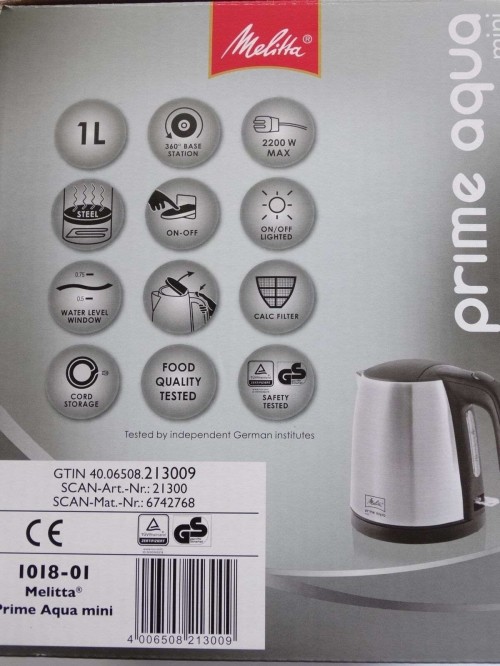 Melitta PRIME AQUA MINI