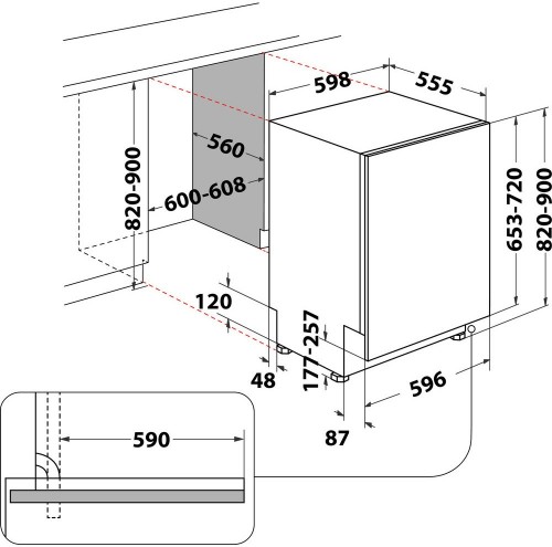 Whirlpool WIC 3C33 PFE