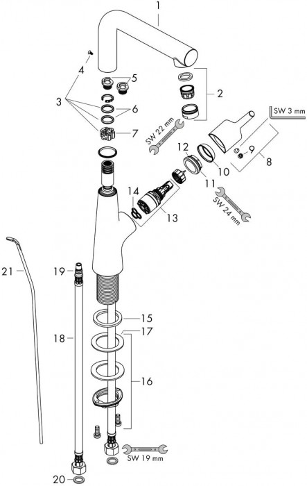 Hansgrohe Talis S 72105000