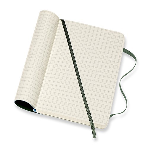 Moleskine Squared Notebook Pocket Soft Green