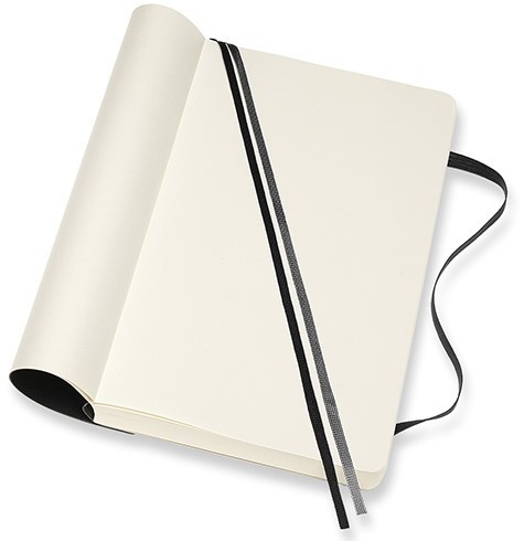 Moleskine Plain Notebook Large Soft Black