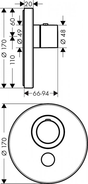 Axor Shower Select 36726000