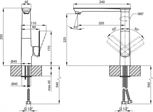 Q-tap Lodenice 9031102FC