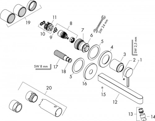 Hansgrohe Finoris 76051000