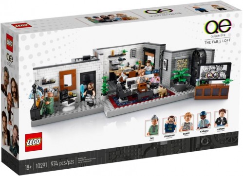 Lego Queer Eye The Fab 5 Loft 10291