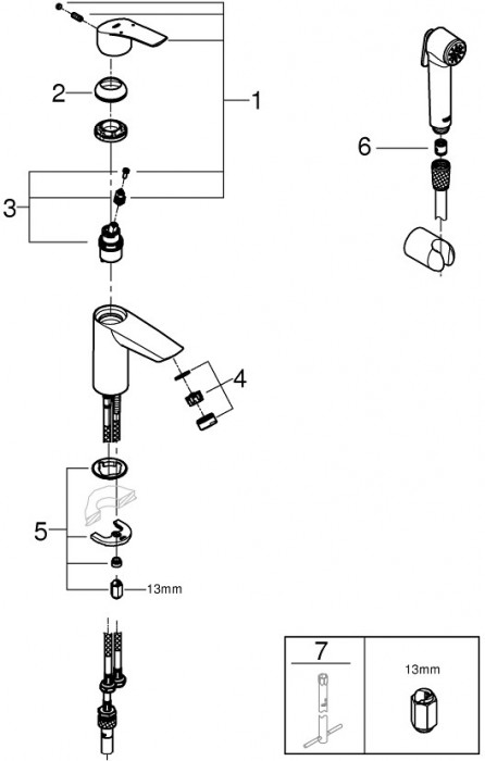 Grohe Eurosmart 23124003