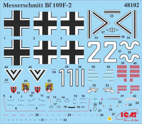 ICM Bf 109F-2 (1:48)