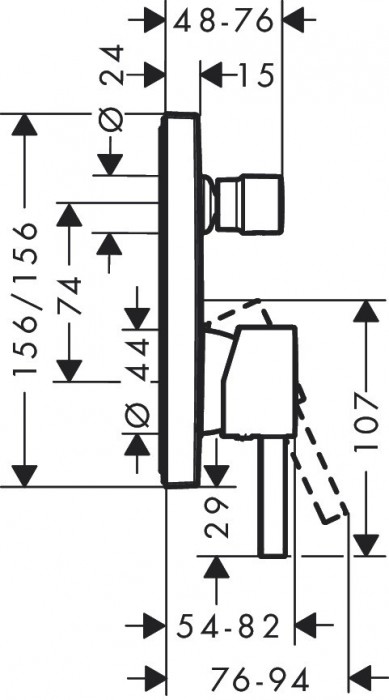 Hansgrohe Finoris 76416000