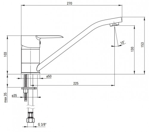 Deante Corio BFC 060M