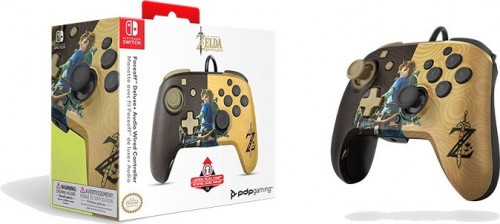 PDP Faceoff Deluxe+ Audio Wired Controller