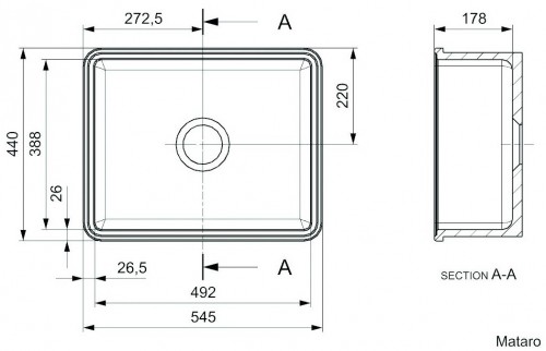 Reginox Mataro 1 bowl R28209