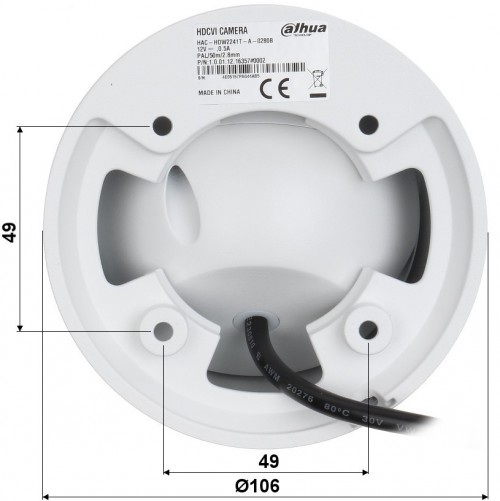 Dahua DH-HAC-HDW2249TP-A