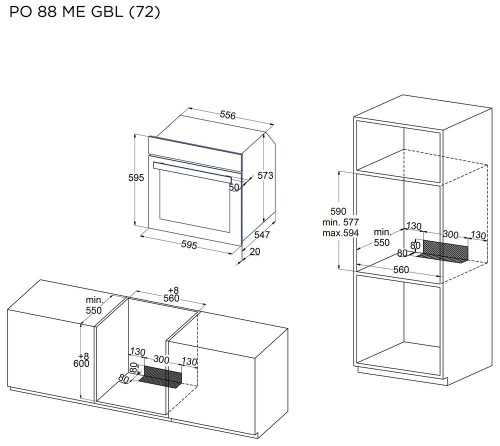 Pyramida PO 88 ME GBL 72