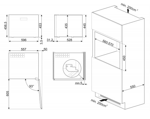 Smeg CVI621NR3