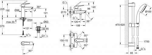 Grohe Start UA202301ME