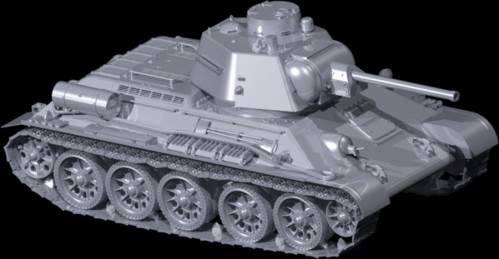 ICM T-34/76 (late 1943 production) (1:35)