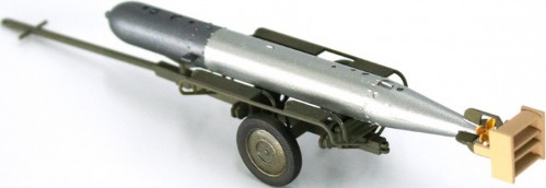 ICM WWII German Torpedo Trailer (1:48)