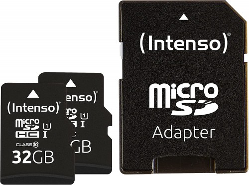 Intenso microSDHC Card UHS-I Premium 2x32Gb