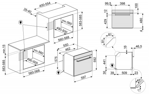 Smeg Selezione SF6400TB