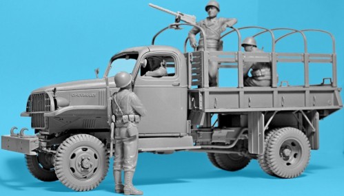 ICM WWII US Military Patrol (1:35)