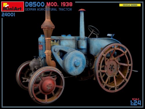 MiniArt German Agricultural Tractor D8500 Mod. 1938 (1:24)