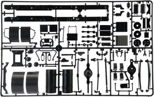 ITALERI Volvo F12 Intercooler Low Roof with Accessories (1:2