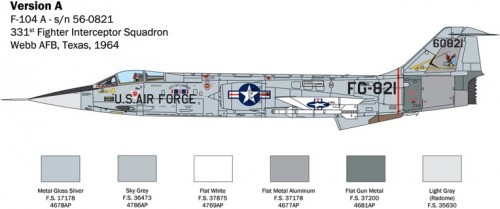 ITALERI F-104 Starfighter A/C (1:32)