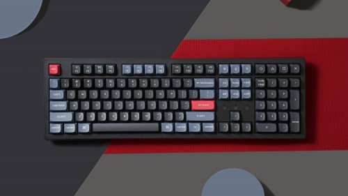 Keychron K10 Pro White Backlit Red Switch