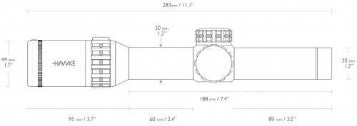 Hawke Frontier 30 1-6x24