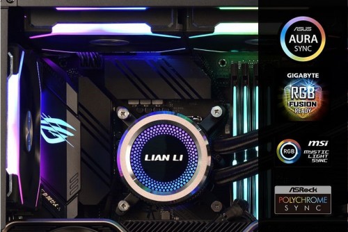 Lian Li Galahad SL 360 RGB White