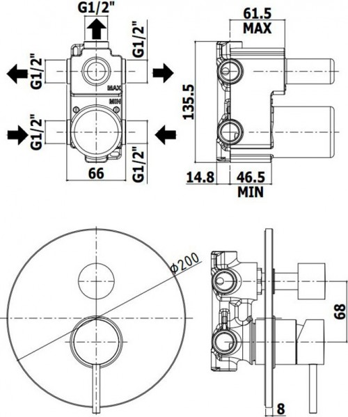 Paffoni Light LIG019CR