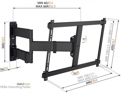 Vogels TVM 3843 XL