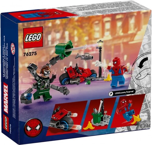 Lego Motorcycle Chase Spider-Man vs Doc Ock 76275