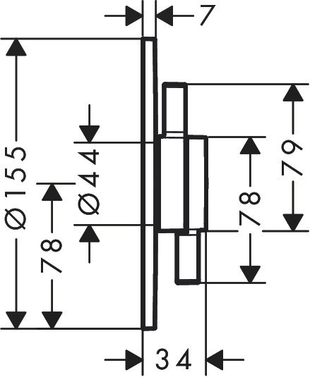 Hansgrohe DuoTurn S 75618000