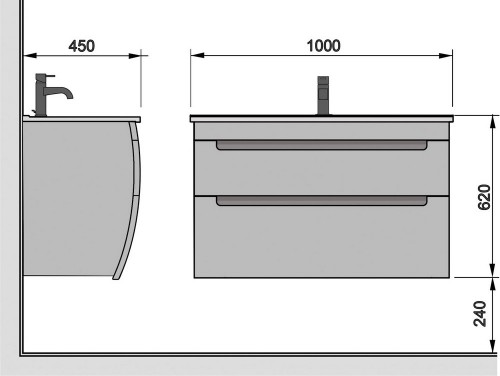 Moydodyr Trend 100-A 00-00004175