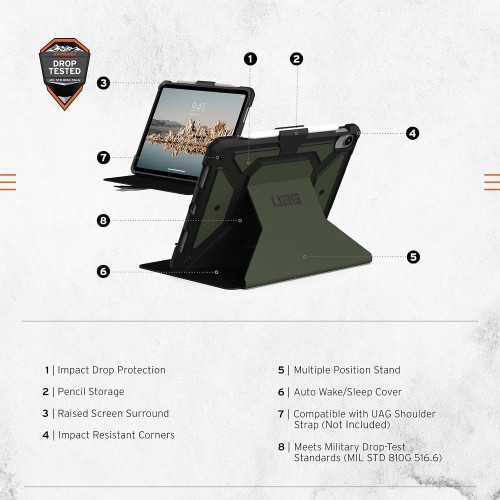 UAG Metropolis SE Series for iPad Pro 10.9" (10th Gen 2022)