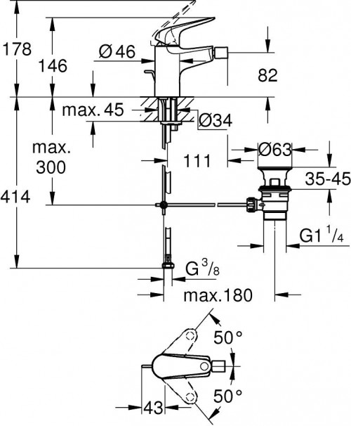 Grohe Euroeco 23263001