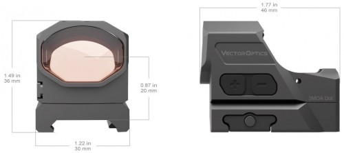 Vector Optics Frenzy-X 1x19x28 GenII 3MOA