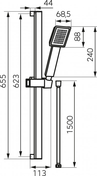 Ferro Sinus N170BL-B