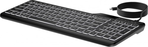 HP 400 Backlit Wired Keyboard