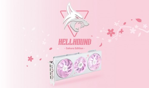 PowerColor Radeon RX 7800 XT Hellhound Sakura