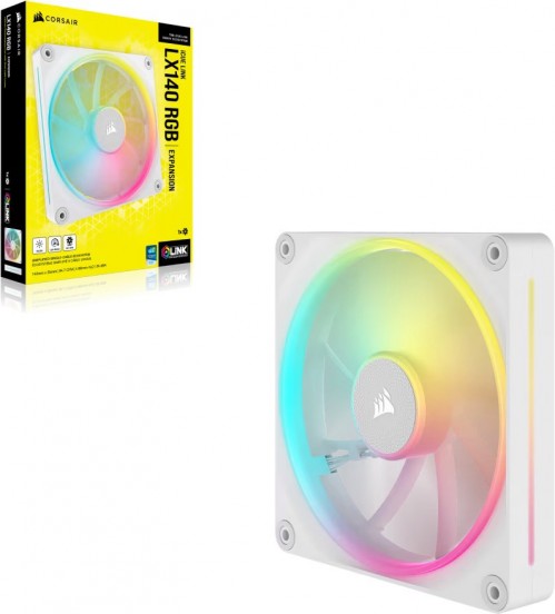 Corsair iCUE LINK LX140 RGB PWM White
