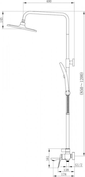 Q-tap Vlasta New QTVLA111CRM45650