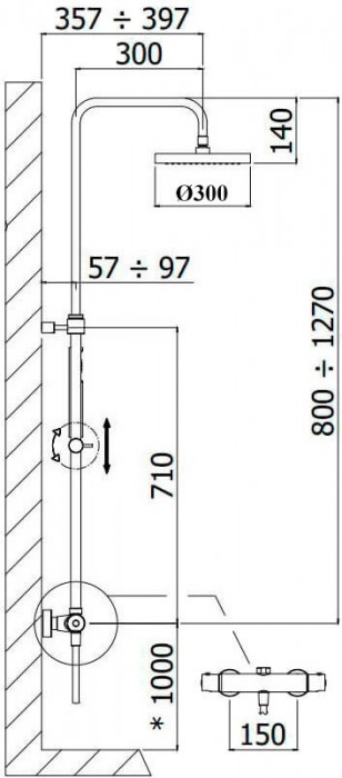 Paffoni Mini Birillo ZCOL638KLIQBO