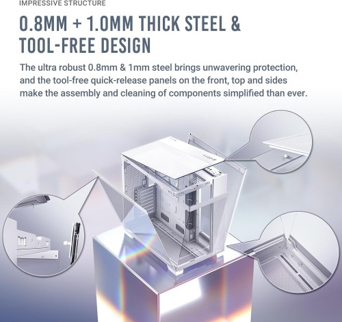 Antec C8 Aluminium White
