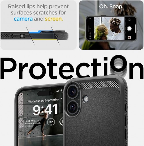 Spigen Rugged Armor with MagSafe for iPhone 16 Plus