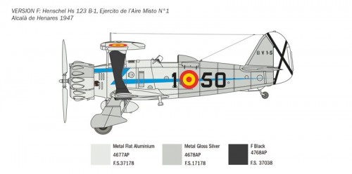 ITALERI Henschel Hs 123 (1:48)