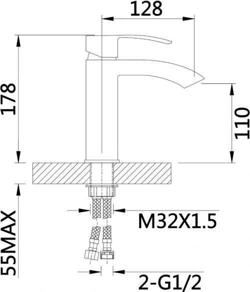 Q-tap Swan Cascada QTSWA270CRW45568