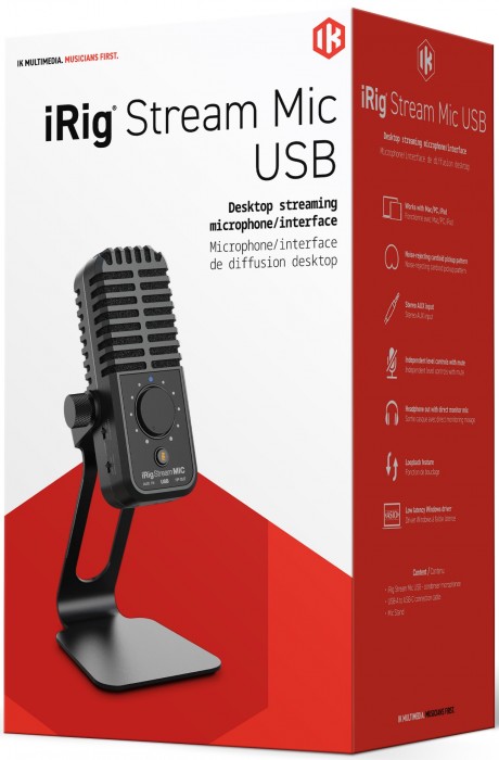 IK Multimedia iRig Stream Mic USB